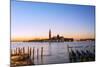 Europe, Italy, Veneto, Venice, San Giorgio Maggiore Church across Basino Di San , Sunrise-Christian Kober-Mounted Photographic Print