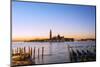 Europe, Italy, Veneto, Venice, San Giorgio Maggiore Church across Basino Di San , Sunrise-Christian Kober-Mounted Photographic Print