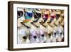 Europe, Italy, Veneto, Venice, Souvenir Venetian Carnival Masks-Christian Kober-Framed Photographic Print