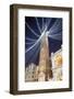 Europe, Italy, Veneto, Vicenza, Christmas Decorations in Piazza Signori-Christian Kober-Framed Photographic Print