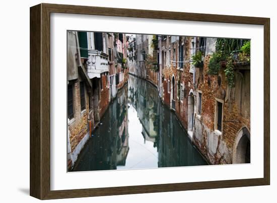 Europe, Italy, Venice, Canal-John Ford-Framed Photographic Print