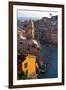 Europe, Italy, Vernazza. Cinque Terre Town of Vernazza, Italy-Kymri Wilt-Framed Photographic Print