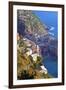 Europe, Italy, Vernazza. Cinque Terre Town of Vernazza, Italy-Kymri Wilt-Framed Premium Photographic Print