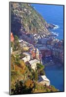 Europe, Italy, Vernazza. Cinque Terre Town of Vernazza, Italy-Kymri Wilt-Mounted Photographic Print