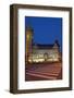 Europe, Luxembourg, Luxembourg City, Place De Metz, Bank Museum, Evening-Chris Seba-Framed Photographic Print