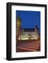 Europe, Luxembourg, Luxembourg City, Place De Metz, Bank Museum, Evening-Chris Seba-Framed Photographic Print