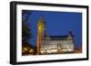 Europe, Luxembourg, Luxembourg City, Place De Metz, Bank Museum, Evening-Chris Seba-Framed Photographic Print