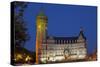 Europe, Luxembourg, Luxembourg City, Place De Metz, Bank Museum, Evening-Chris Seba-Stretched Canvas