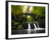 Europe, Luxembourg, Mullerthal - Schiessentümpel Waterfall-Aliaume Chapelle-Framed Photographic Print