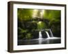 Europe, Luxembourg, Mullerthal - Schiessentümpel Waterfall-Aliaume Chapelle-Framed Photographic Print