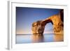 Europe, Maltese Islands, Gozo. the Famed Rock Formations of the Azure Window in Dwejra.-Ken Scicluna-Framed Photographic Print