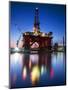 Europe, Maltese Islands, Malta. an Oil Rig at the Ship Repairing Site.-Ken Scicluna-Mounted Premium Photographic Print