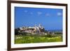 Europe, Maltese Islands, Malta. the Old Capital of Mdina with the Cathedral Dominating the Skyline.-Ken Scicluna-Framed Photographic Print