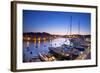 Europe, Maltese Islands, Malta. the Port of Vittoriosa with Luxury Yachts Parked at the Marina.-Ken Scicluna-Framed Photographic Print