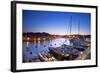 Europe, Maltese Islands, Malta. the Port of Vittoriosa with Luxury Yachts Parked at the Marina.-Ken Scicluna-Framed Photographic Print