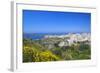 Europe, Maltese Islands, Malta. the Village of Melllieha Overlooking the Sea.-Ken Scicluna-Framed Photographic Print