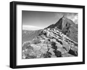 Europe, Northern Ireland. Basalt Columns at the Giant's Causeway-Dennis Flaherty-Framed Photographic Print