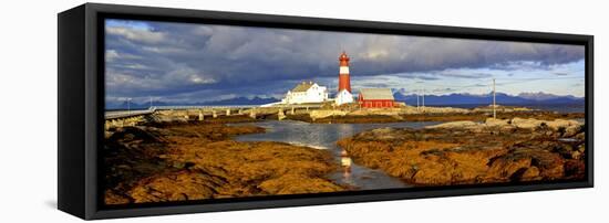 Europe, Norway, Nordnorwegen, Province Northern Country, Local Authority District Hamaroy, Island T-Bernd Rommelt-Framed Stretched Canvas