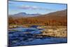 Europe, Norway, Nordnorwegen, Province Northern Country, Semska Stodi Nature Reserve, Course of a R-Bernd Rommelt-Mounted Photographic Print