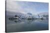 Europe, Norway, Svalbard. Drifting Ice from Monaco Glacier-Jaynes Gallery-Stretched Canvas