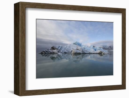 Europe, Norway, Svalbard. Drifting Ice from Monaco Glacier-Jaynes Gallery-Framed Photographic Print