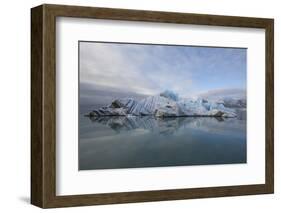 Europe, Norway, Svalbard. Drifting Ice from Monaco Glacier-Jaynes Gallery-Framed Photographic Print