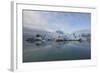 Europe, Norway, Svalbard. Drifting Ice from Monaco Glacier-Jaynes Gallery-Framed Photographic Print