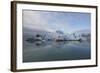 Europe, Norway, Svalbard. Drifting Ice from Monaco Glacier-Jaynes Gallery-Framed Photographic Print