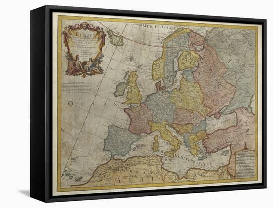 Europe, Paris, 1700-Guillaume Guillon Lethiere-Framed Stretched Canvas