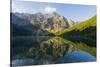 Europe, Poland, Carpathian Mountains, Zakopane, Lake Morskie Oko (Eye of the Sea)-Christian Kober-Stretched Canvas