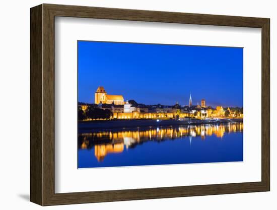 Europe, Poland, Gdansk and Pomerania, Torun, UNESCO Medieval Old Town, Vistula River-Christian Kober-Framed Photographic Print