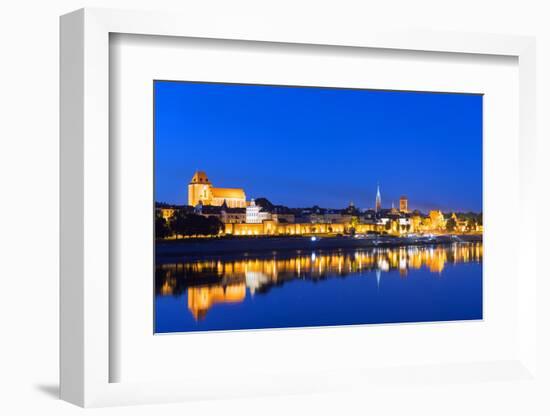 Europe, Poland, Gdansk and Pomerania, Torun, UNESCO Medieval Old Town, Vistula River-Christian Kober-Framed Photographic Print