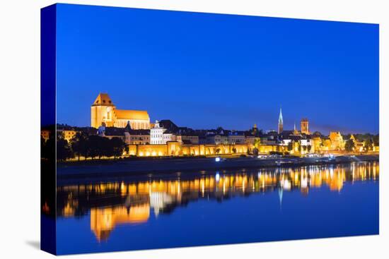 Europe, Poland, Gdansk and Pomerania, Torun, UNESCO Medieval Old Town, Vistula River-Christian Kober-Stretched Canvas