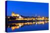 Europe, Poland, Gdansk and Pomerania, Torun, UNESCO Medieval Old Town, Vistula River-Christian Kober-Stretched Canvas