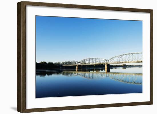 Europe, Poland, Gdansk and Pomerania, Torun, Vistula River-Christian Kober-Framed Photographic Print
