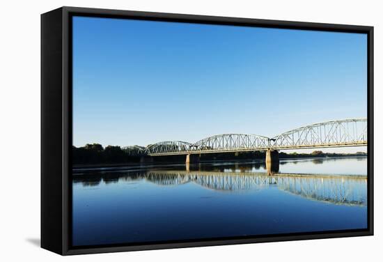 Europe, Poland, Gdansk and Pomerania, Torun, Vistula River-Christian Kober-Framed Stretched Canvas