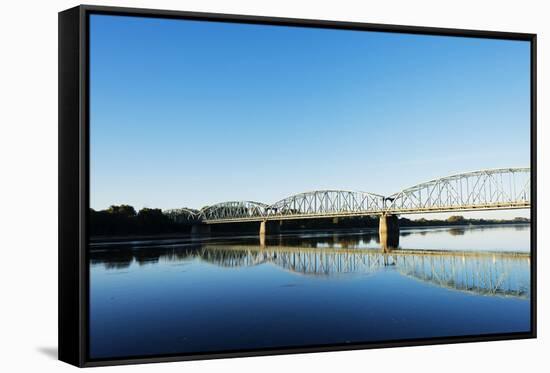 Europe, Poland, Gdansk and Pomerania, Torun, Vistula River-Christian Kober-Framed Stretched Canvas