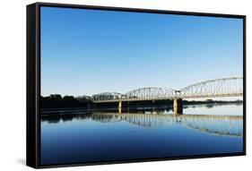 Europe, Poland, Gdansk and Pomerania, Torun, Vistula River-Christian Kober-Framed Stretched Canvas