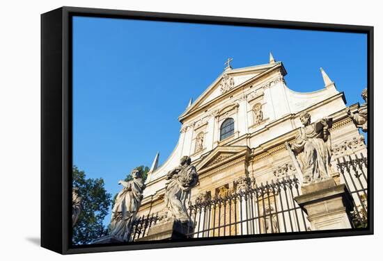 Europe, Poland, Malopolska, Krakow, Saint Peter and Saint Paul's Church-Christian Kober-Framed Stretched Canvas