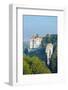 Europe, Poland, Malopolska, Ojcow National Park, Pieskowa Skala Castle and Hercules Club-Christian Kober-Framed Photographic Print