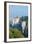 Europe, Poland, Malopolska, Ojcow National Park, Pieskowa Skala Castle and Hercules Club-Christian Kober-Framed Photographic Print