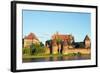 Europe, Poland, Pomerania, Medieval Malbork Castle, Marienburg Fortress of Mary, UNESCO Site-Christian Kober-Framed Photographic Print