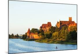 Europe, Poland, Pomerania, Medieval Malbork Castle, Marienburg Fortress of Mary, UNESCO Site-Christian Kober-Mounted Photographic Print