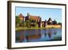 Europe, Poland, Pomerania, Medieval Malbork Castle, Marienburg Fortress of Mary, UNESCO Site-Christian Kober-Framed Photographic Print