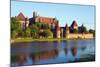 Europe, Poland, Pomerania, Medieval Malbork Castle, Marienburg Fortress of Mary, UNESCO Site-Christian Kober-Mounted Photographic Print