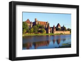 Europe, Poland, Pomerania, Medieval Malbork Castle, Marienburg Fortress of Mary, UNESCO Site-Christian Kober-Framed Photographic Print