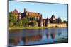 Europe, Poland, Pomerania, Medieval Malbork Castle, Marienburg Fortress of Mary, UNESCO Site-Christian Kober-Mounted Photographic Print