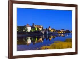 Europe, Poland, Pomerania, Medieval Malbork Castle, Marienburg Fortress of Mary, UNESCO Site-Christian Kober-Framed Photographic Print