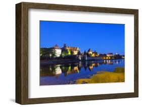 Europe, Poland, Pomerania, Medieval Malbork Castle, Marienburg Fortress of Mary, UNESCO Site-Christian Kober-Framed Photographic Print