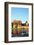 Europe, Poland, Pomerania, Medieval Malbork Castle, Marienburg Fortress of Mary, UNESCO Site-Christian Kober-Framed Photographic Print